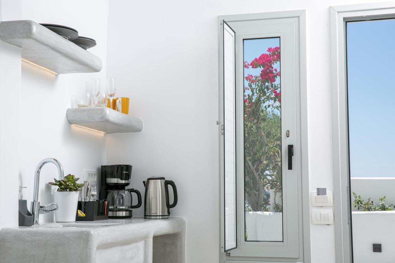 אויה Sensia Luxury Studio With Hot Tub מראה חיצוני תמונה